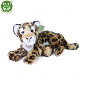 Rappa Plyšový leopard ležiaci 40 cm ECO-FRIENDLY