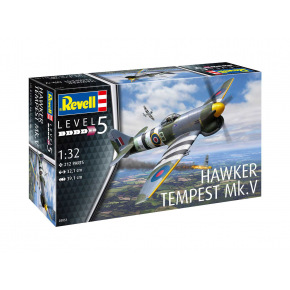 Revell Plastic ModelKit letadlo 03851 - Hawker Tempest V (1:32)
