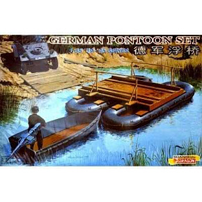 Dragon Model Kit military 6135 - GERMAN PONTOON SET (1:35)