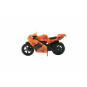 Teddies Rennmotorrad Metall/Kunststoff 8cm mit Freilauf, verschiedene Modelle auf Karte