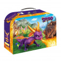 Teddies Koffer/Koffer Schulpapier Spyro 35x23x10cm