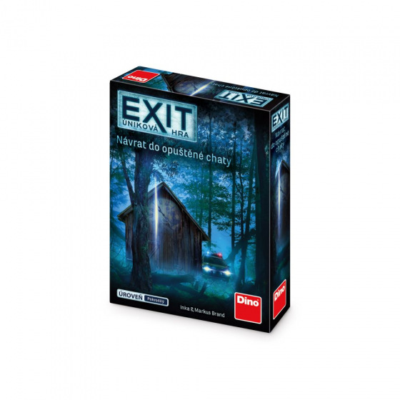 Dino ESCAPE GAME: RÜCKKEHR ZUR VERLASSENEN HÜTTE Partyspiel