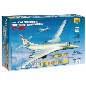 Zvezda Model Kit Samolot 7002 - Tupolev TU-160 Rosyjski bombowiec strategiczny (1:144)
