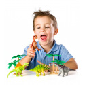 FAUNICA Zvířátka figurky sada v MEGA tubě - Dinosauři