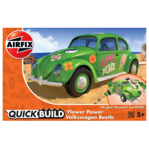 Airfix Quick Build auto J6031 - VW Beetle Flower-Power