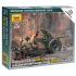 Zvezda Wargames (WWII) figurky 6114 - German Gun Pak-36 with Crew (1:72)