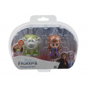 Frozen 2: 2-pack svítící mini panenka - Pabbie & Anna Travelling