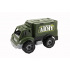 Teddies Auto vojenské plast na volný chod 19x18x31cm