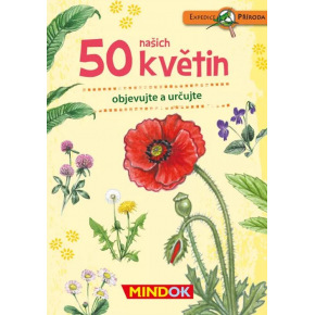 Mindok vzdelávacia hra Expedícia príroda: 50 našich kvetov
