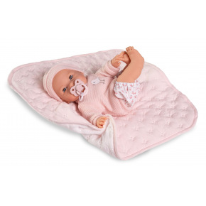 Rappa Antonio Juan 14365 BIMBA - mrkací panenka miminko se zvuky - 37 cm