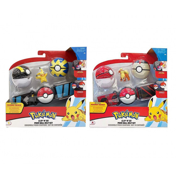 ORBICO Clip 'n' Go Poké Ball Gürtel Set