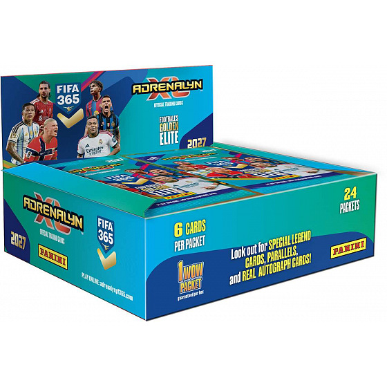 PANINI FIFA 365 2026/2027 - ADRENALYN - karty - BOX (24 ks)