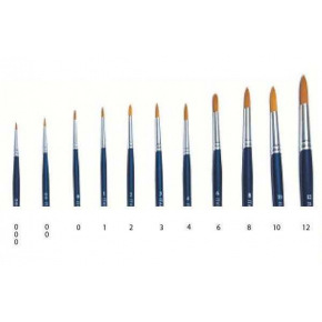 Italeri Brush Synthetic Round 51206 - kulatý syntetický štětec (velikost 3)