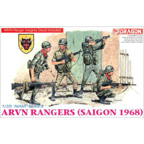 Dragon Model Kit figurky 3314 - ARVN RANGERS (SAIGON 1968) (1:35)
