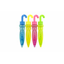 Teddies Bublifuk dáždnik plast 14cm asst 4 farby