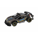 Teddies Auto RC Sport antracit 33cm plast 2,4GHz na batérie + dobíjacie pack v krabici 43x36x13cm