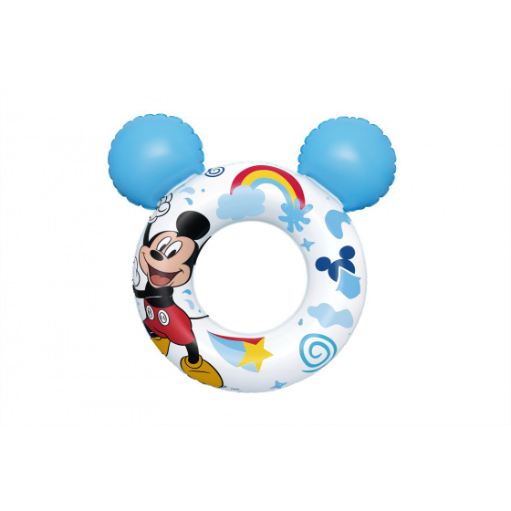 Bestway Nafukovací kruh - Disney Junior: Mickey a priatelia, 74 x 76 cm