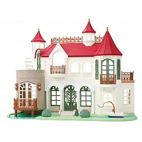 Sylvanian Families Vila s červenou strechou pri rieke