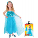 Rappa Kinderkostüm Prinzessin Winterkönigreich Eliška DELUXE (M)