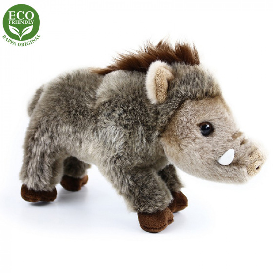 Rappa Plyšové prase divoké stojící 30 cm ECO-FRIENDLY