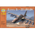 Směr plastový model letadla Suchoj SU-25 UB/UBK v krabici