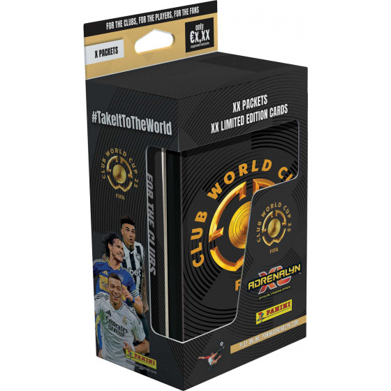 Panini FIFA CLUB WORLD CUP 2025 - ADRENALYN - Blechdose (eckig)