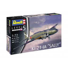 Revell Plastic ModelKit letadlo 03797 - Ki-21-la (1:72)