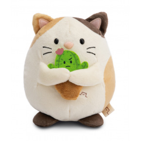 NICI plyš MyMochi Kočička Angy 27 cm s kaktusem