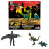 Mattel Jurassic Park IAN MALCOLM MIT DINOSAURIERN UND ZUBEHÖR