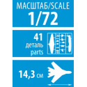 Zvezda Model Kit letadlo 7317 - MIG-15 "Fagot" (1:72)
