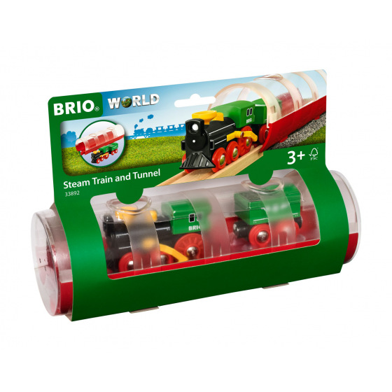 Brio 33892 Tunnel und Dampflok