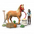 Schleich 42797 Emilyina sada k péči pro koně