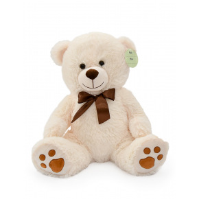 mac toys Medvedík na sedenie krémový, 40 cm