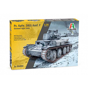 Italeri Model Kit military 96489 - Pz. Kpfw. 38(t) Ausf. F "Ghost Division" (1:35)