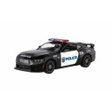Teddies Auto Kinsmart 2024 Ford Mustang Dark Horse Polizei 1:38 Metall/Kunststoff 13cm mit Rückziehmotor