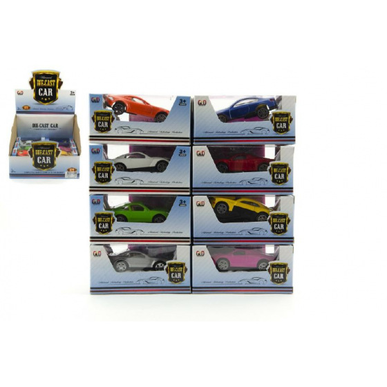 Teddies Auto kov 8cm asst  v krabičce