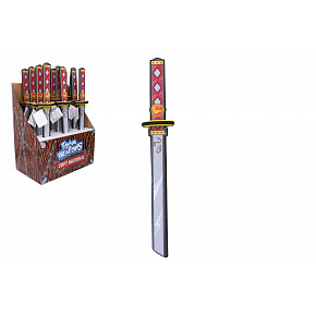 Wiky Schwert Katana aus weichem Schaumstoff 54cm 12 Stück im Karton