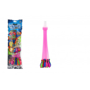Teddies Vodní bomby 37ks s nástavcem na kohoutek v sáčku 10x32cm