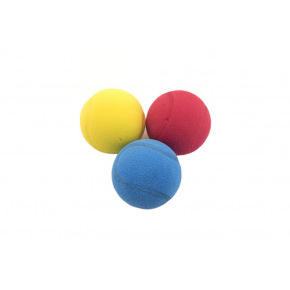 LORI Soft míč na soft tenis pěnový průměr 7cm, asst 3 barvy