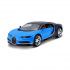 Maisto - Bugatti Chiron, blau, Assembly Line, 1:24