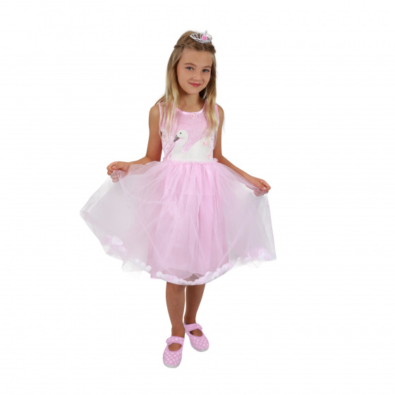 Rappa Dětský kostým labutí princezna (S)