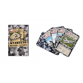 Hrací karty Hracie karty Wooky Quartet Vojenské lietadlá