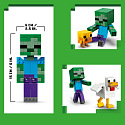 LEGO Minecraft® 21582 Kuřecí žokej