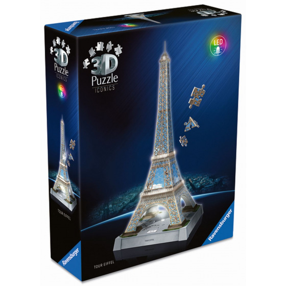 Ravensburger Iconics: Eiffelturm, LED