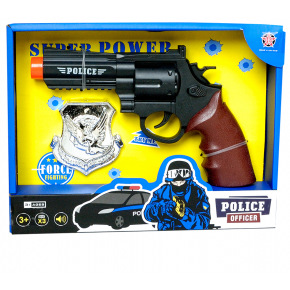Mac Toys Policajná pištoľ s odznakom