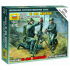 Zvezda Wargames (WWII) figurky 6111 - German 81mm Mortar with Crew (1:72)