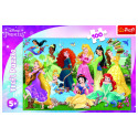 Trefl Puzzle Bezaubernde Prinzessinnen/Disney 100 Teile 41x27,5cm in Schachtel 29x19x4cm