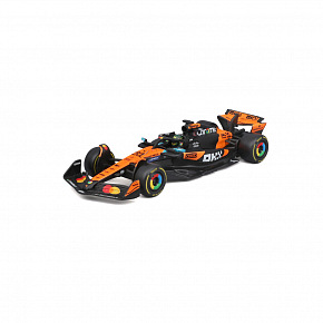Bburago - RACE F1 w dekoracyjnym pudełku, McLaren F1 MCL39 (2025) #81 Oscar Piastri, 1:43 Bburago - RACE F1 w dekoracyjnym pudełku, McLaren F1 MCL39 (2025) #81 Oscar Piastri, 1:43