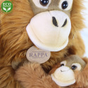 Rappa Pluszowy orangutan z dzieckiem 25 cm EKO-PRZYJAZNY