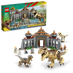 LEGO Jurassic World™ 76961 Návštevnícke centrum: útok T-rexa a raptora